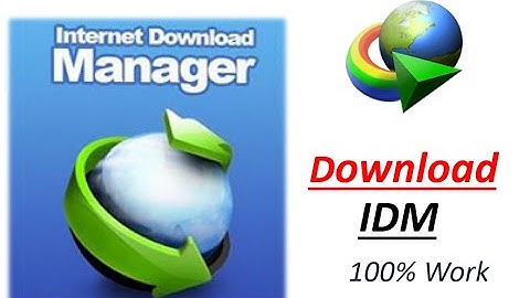 How to download IDM to PC in sinhala.