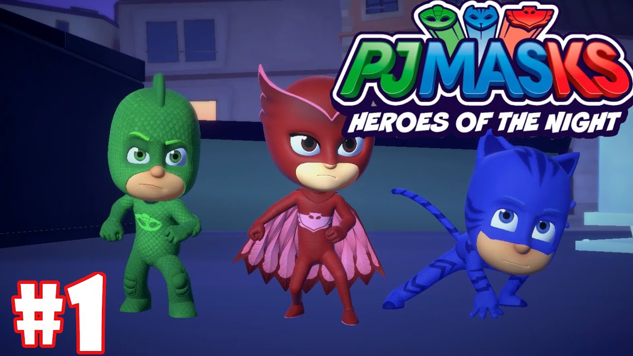 Nintendo Switch PJ Masks Heroes of the Night Game Download New