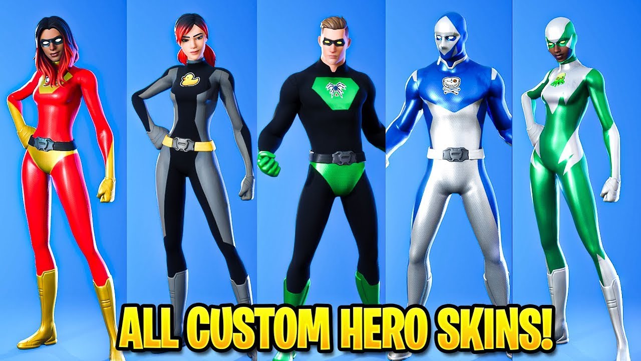 FORTNITE NEW ITEM SHOP REVEAL! HERO SKINS ARE BACK! FORTNITE BATTLE ROYALE! YouTube