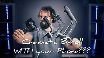 iPhone VS Pro Camera: Cinematic B-roll With Just your Phone & Zhiyun Smooth Q2