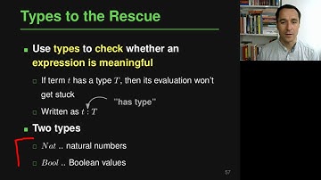 Lecture "Type Systems (Part 6, Formal Description)" of "Programming Paradigms"