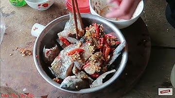 PA MẲM "Cá muối dân tộc thái đen "| Dân Tộc Tây Bắc