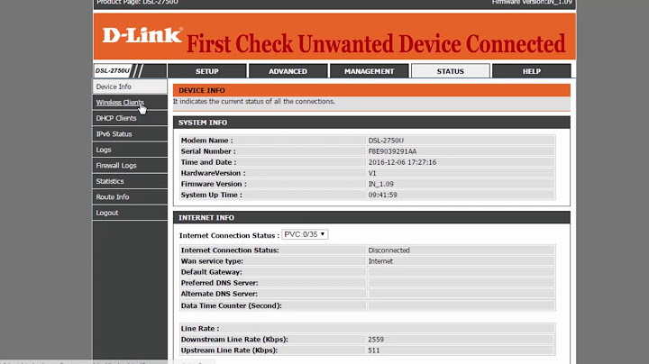 MAC Address Filter in dlink router