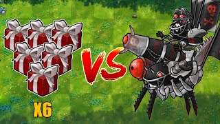 PVZ 1 Fusion 2.2 Challenge!! 6 Plants Fusion Boxes VS 300 Zombie Random - Who Will Win?