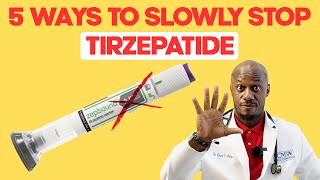 HOW TO WEAN OFF TIRZEPATIDE BEFORE THE BAN (5 Ways)