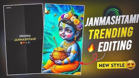 Janmashtami Reels Editing Tutorial 📸 | 3d Photo Frame | Vn Video Editing 📷