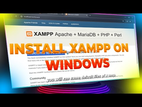 Turn your Windows PC to a Local Server | Install XAMPP on Windows (2024)