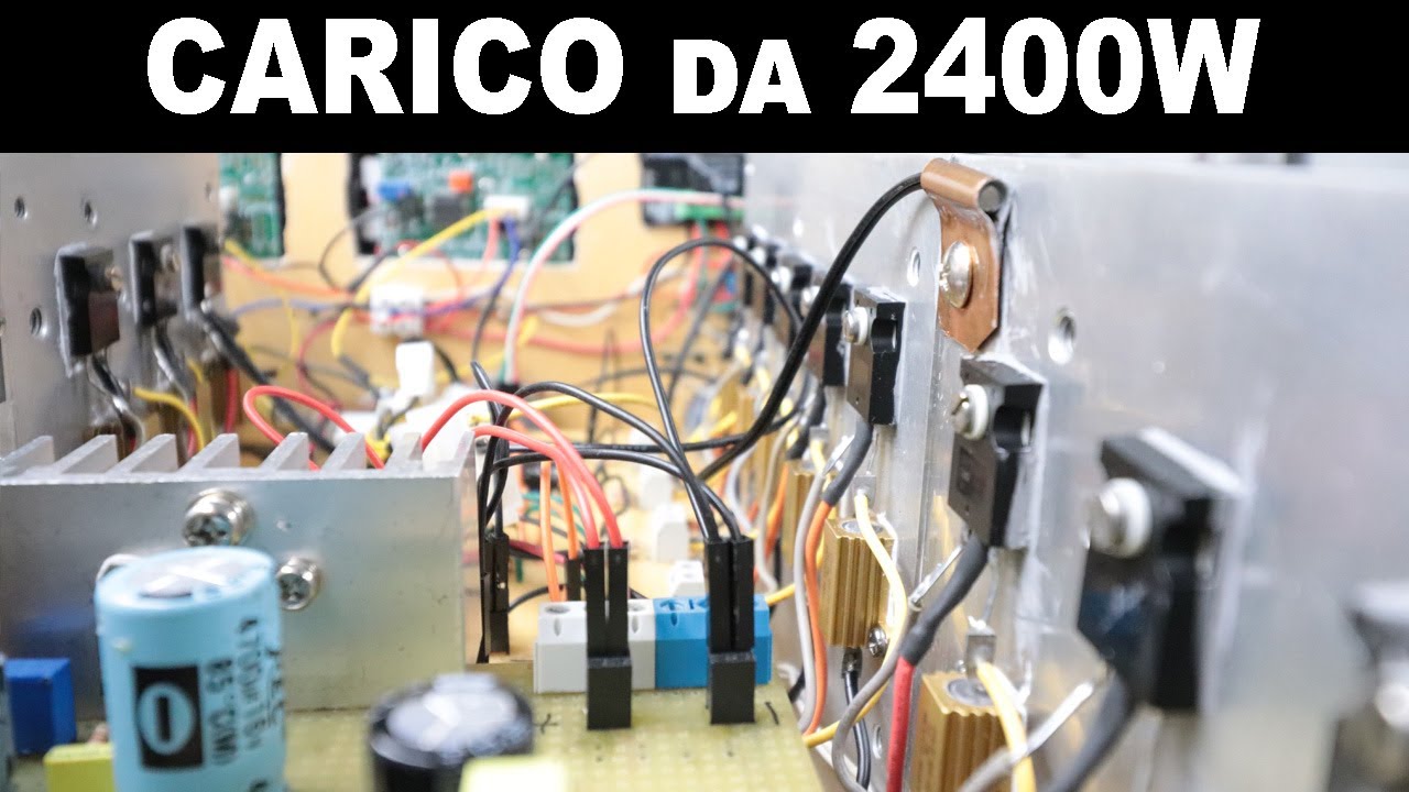  Progetti - Carico elettronico 100/200W