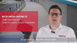 EX-Series GratEX Fibreglass Reinforced Plastic (FRP) Micro Mesh Grating Overview