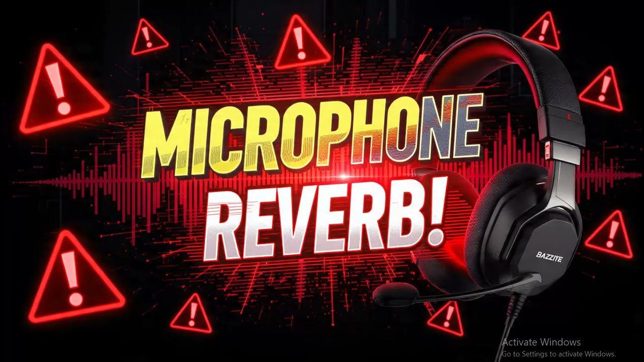 How to fix  Microphone reverb and poor audio  on Bazzite O