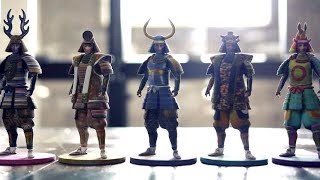 自分の顔も!?オリジナルの侍フィギュア作成コンテンツ「SAMURAI AVATAR」TOPムービー
