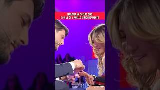 Martina sceglie Ciro e lui le dà l’anello di fidanzamento ❤️ #UominieDonne #ued #tronoclassico