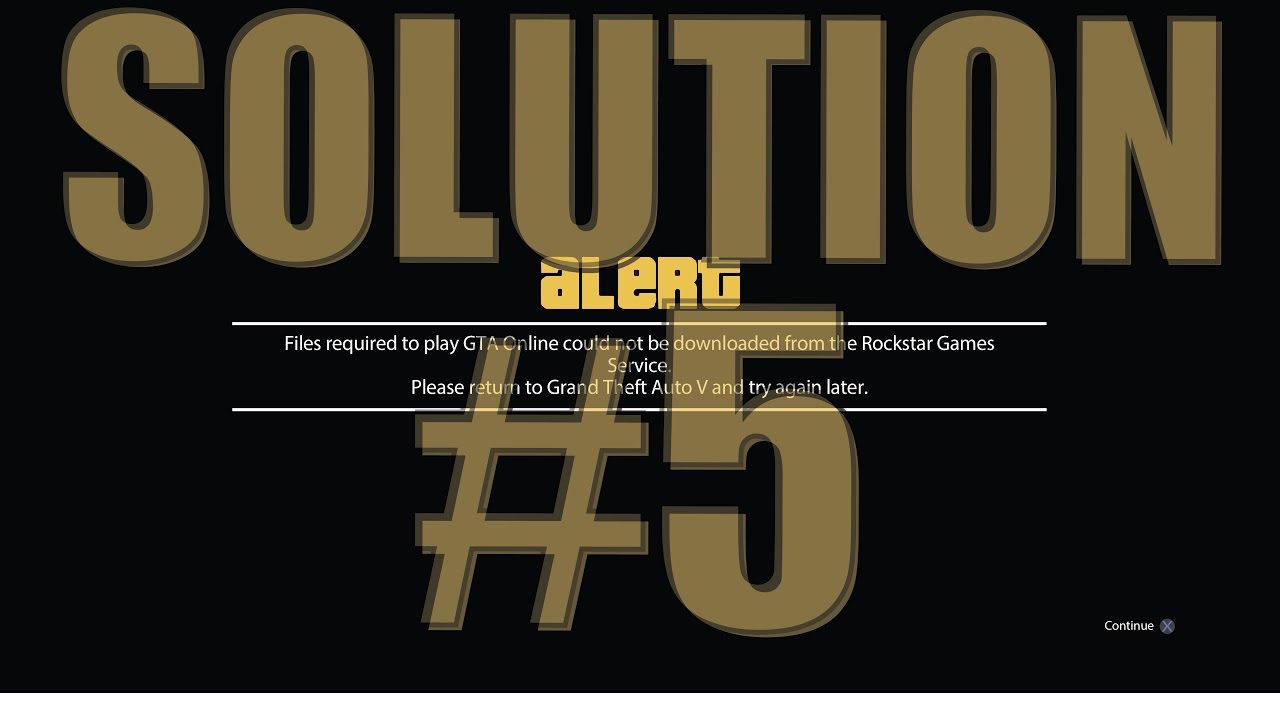 rockstar files cannot be downloaded