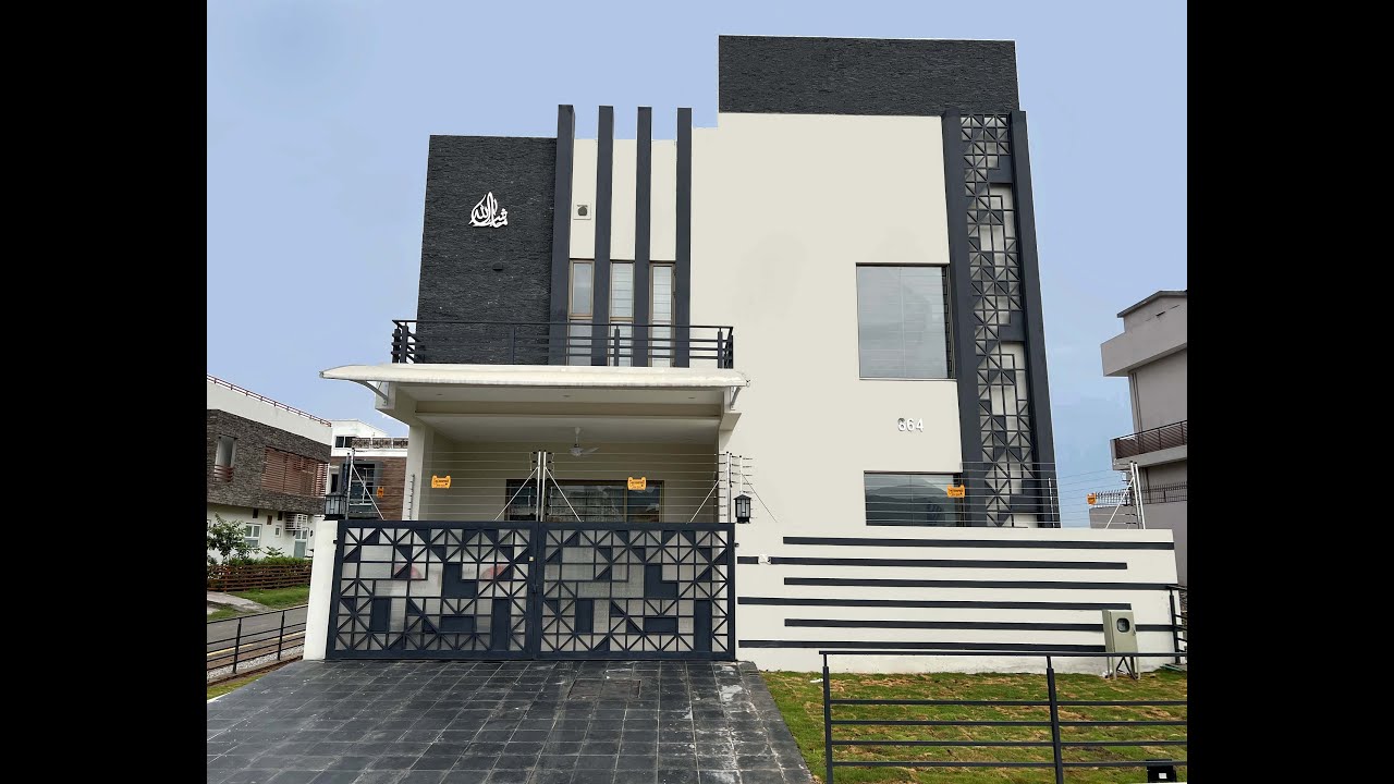 10 Marla Designer House by ALI HOMES in D-12 Islamabad I35'70 - YouTube