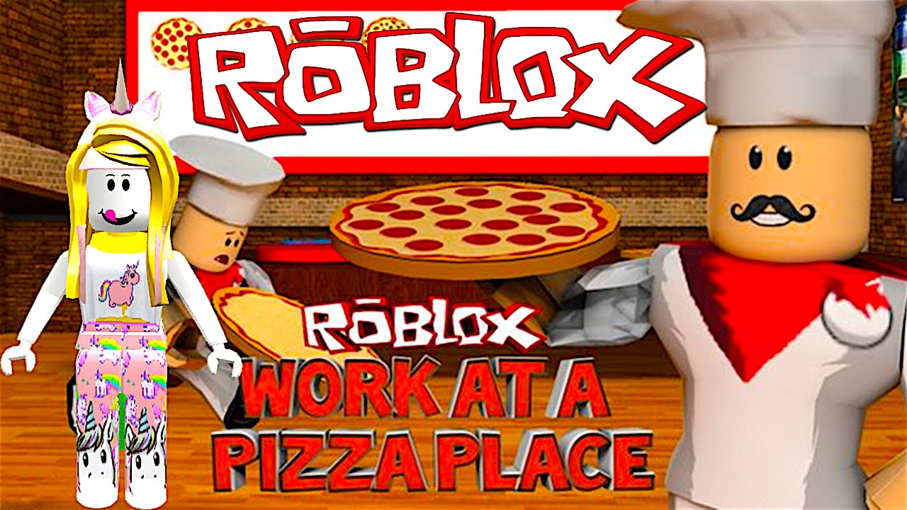 Roblox Working At The Pizza Place Youtube