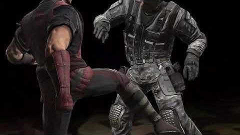 mkx android flaming fist liu kang xray (hq)