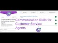 Communication Skills for Customer Service Agents | Case Handling Fundamentals Unit Prerequisites