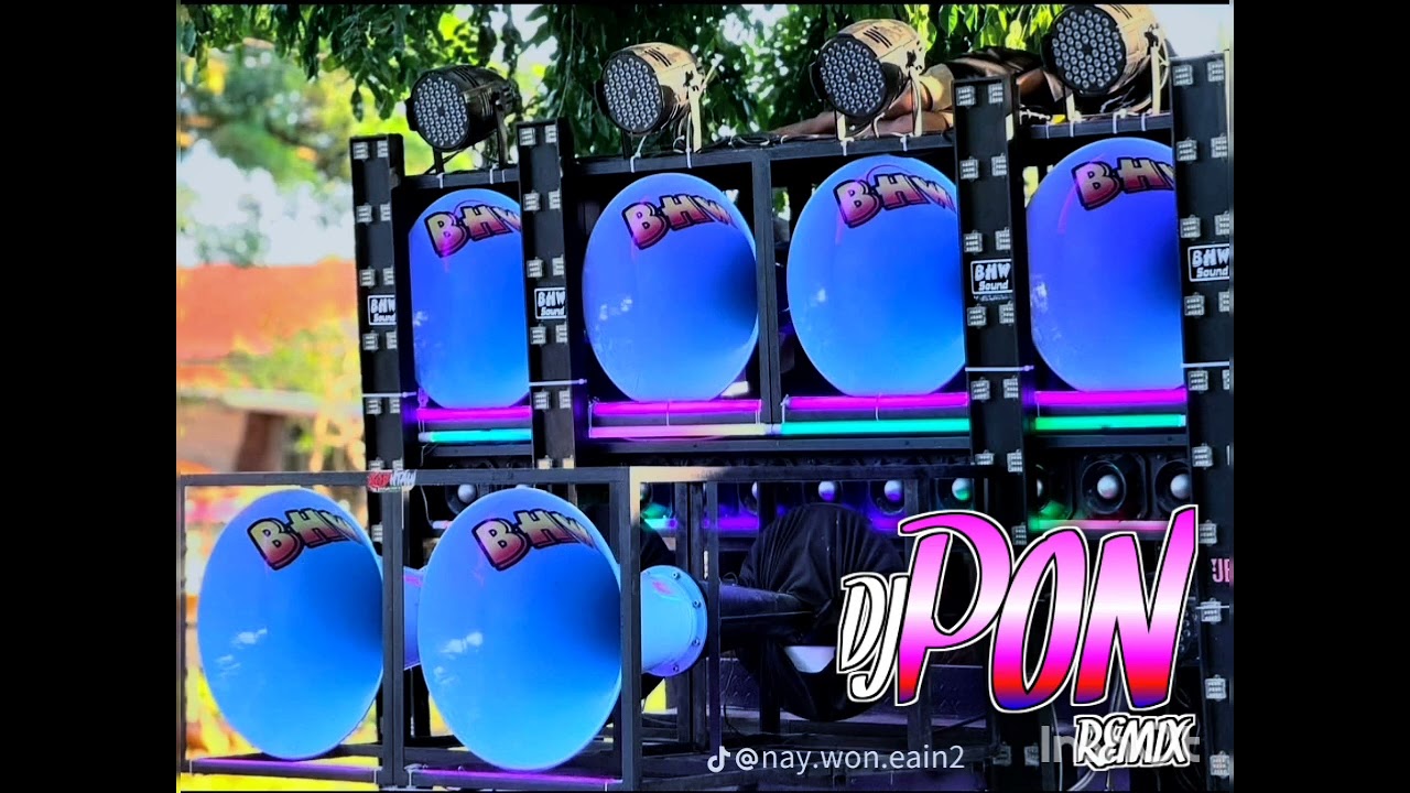 စိတ်ကြိုက်ဖြဲ တော့💥DJ PON REMIX ⚡ #likeandsubscribe #musicremix 