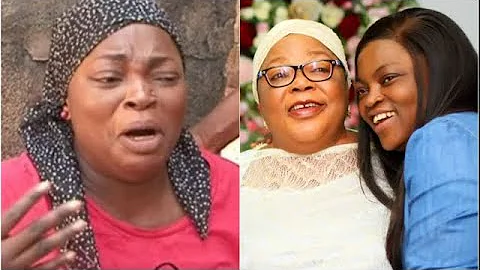 SAD!! Actress Funke Akindele In Tears As She Loses Mum…