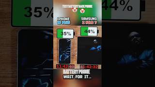 Samsung Z Fold 7 vs iPhone 16 Plus: Battery Monster! 🔋🔥