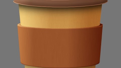 Make a Coffee Takeout Cup From Scratch - Gimp Video Tutorial