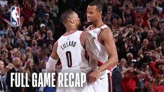 NUGGETS vs TRAIL BLAZERS | Historic 4OT Instant Classic | Game 3