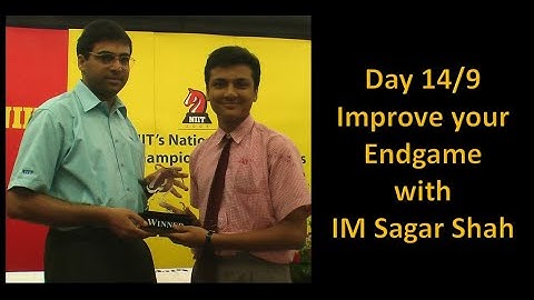 Day 14/9: Improve your endgame with IM Sagar Shah | Knight endgames