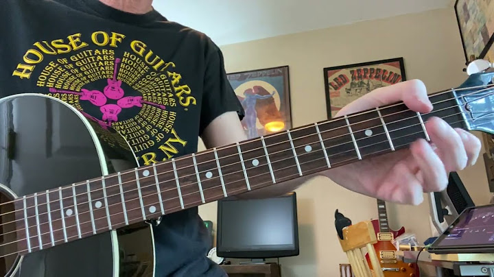 The Night They Drove Old Dixie Down Guitar version - Guitar performance video thumbnail