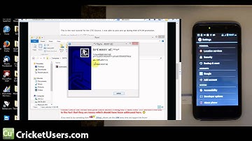 Root Cricket Wireless ZTE Source for Cricket Wireless - Tutorial / Guide / Video