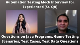 Automation Testing Interview For Experienced| Testing Interview Questions