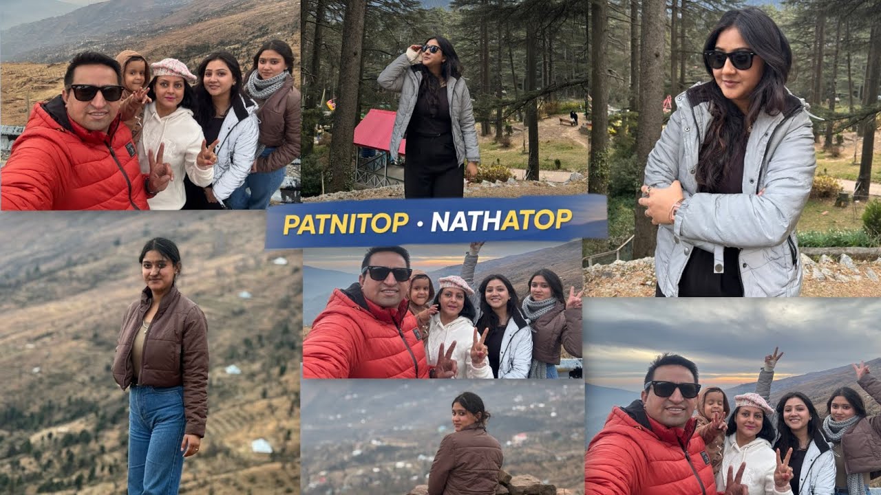 Jammu to Patnitop & Nathatop vlog 😁 | Camping and had a lot of fun . 
