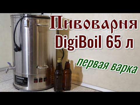 Пивоварня DigiBoil 65 л. Варка и косяки
