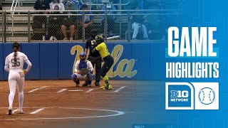 Oregon at UCLA | HIGHLIGHTS | Big Ten Softball | 05/03/2026