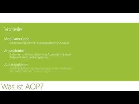 Video: Warum aspektorientierte Programmierung?