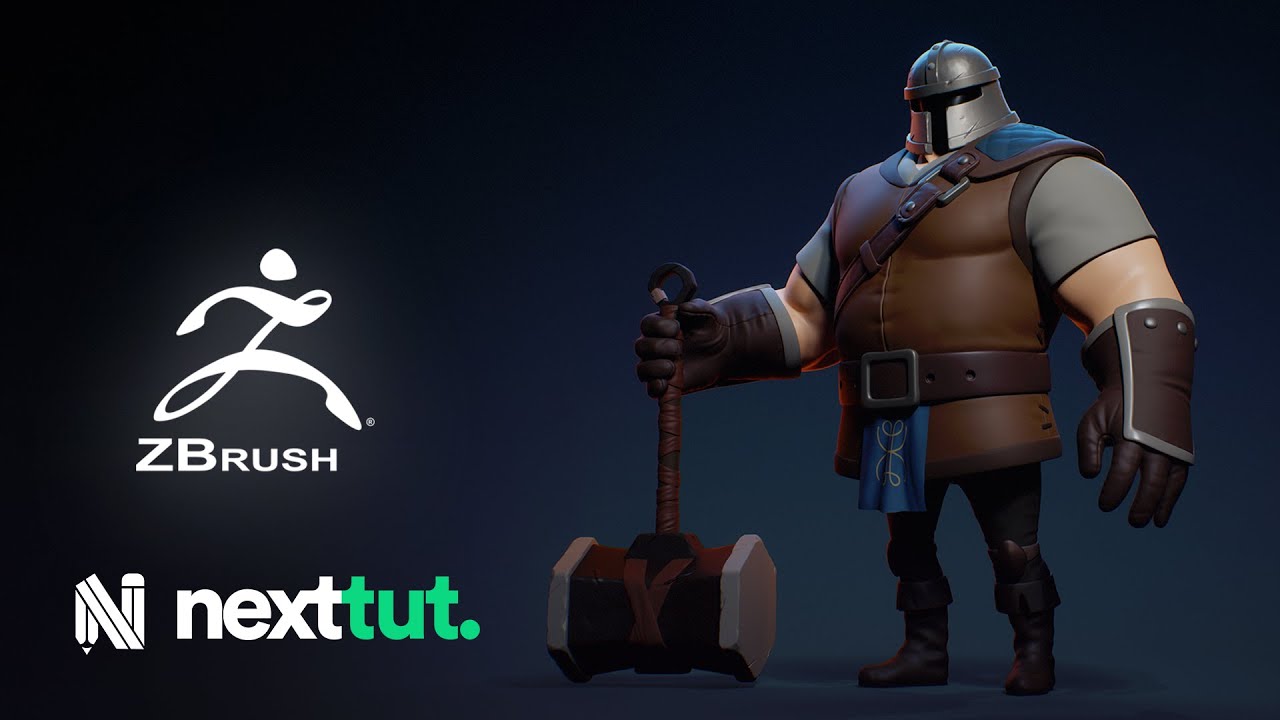 Вышел новый курс — Введение в ZBrush.