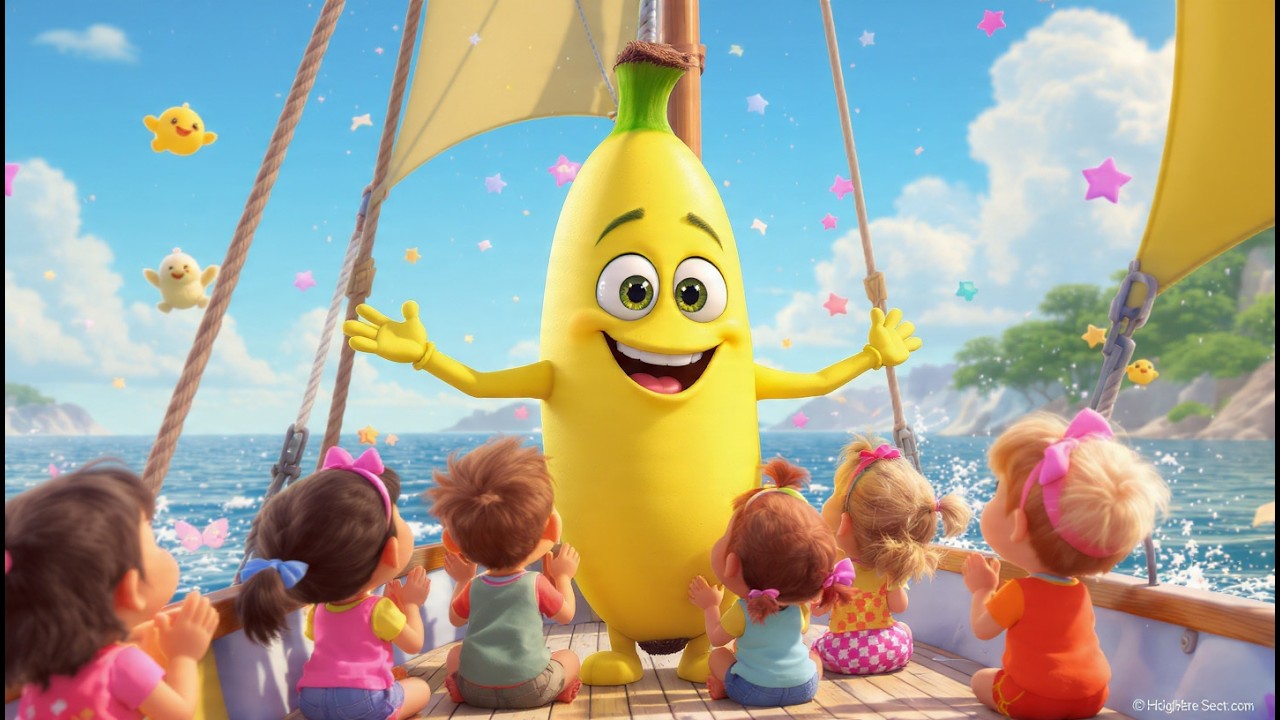 Learn ABC with SambaNana 🍌🔤🚣 Fun Letter Boat Journey