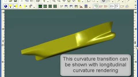 17 Displaying curvature on a surface using rendering