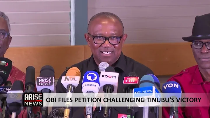 OBI FILES PETITION CHALLENGING TINUBU'S VICTORY