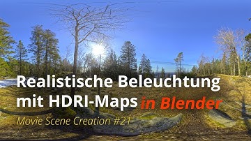MSC #21 - Realistische Beleuchtung mit HDRI-Maps (Blender Tutorial DE)