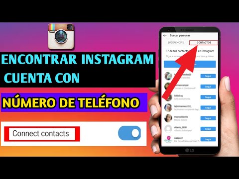 Vídeo: Com Trobar Una Persona A Instagram Per Número De Telèfon