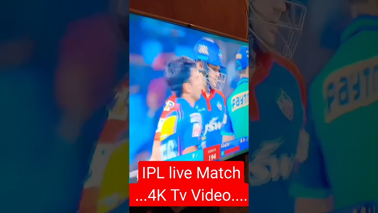 IPL LIVE Match 4K tv Video