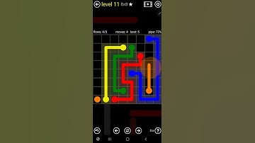 How To Solve Flow Free Extreme Pack 2 Level 11 8x8 Hard Board Walk Through Solution Walkthrough