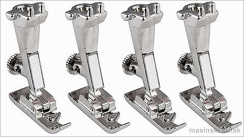 How To Use An Overcast Overlock Presser Foot Bernina / Bernina Presser Foot