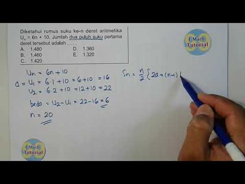 Cara Cepat Dan Tepat Menentukan Jumlah N Suku Pertama Deret Aritmetika Youtube Cara Cepat Dan Tepat Menentukan Jumlah N Suku Pertama Deret Aritmetika Youtube
