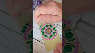 Dot Mandala for Beginners | Karima's Dots 2026 | #shorts #shortsfeed #shortsvideo