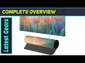 `Flower Gaming Mouse Pad: A Stunning & Powerful Desk Mat!