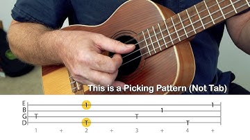 Baritone Ukulele Country Picking Patterns