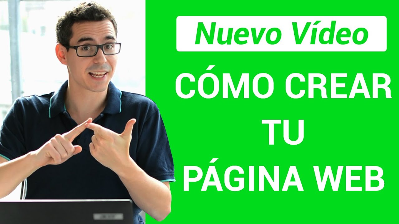 Cómo crear una página web en 7 minutos - Con de 2020 - YouTube