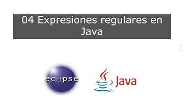 04 Expresiones regulares en java