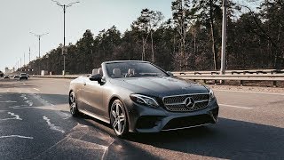 Динамика разгона без крыши, на примере Mercedes-Benz E400 Cabrio Stage1